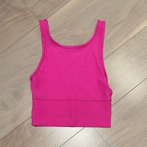 Lululemon Sonic Pink Power Pivot Tank
